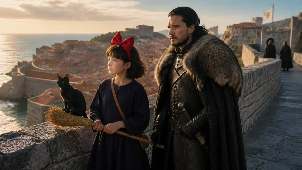 Miyazaki’s Magic Meets Westeros: Why Croatia is the Ultimate Photoshoot Destination - Shpynda wedding and commercial shooting