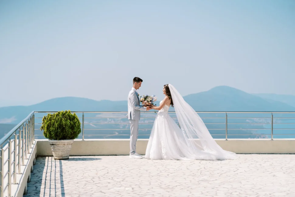 Lisa & Anton’s Wedding in Montenegro: A Romantic Celebration on the Adriatic Coast - Shpynda wedding and commercial shooting