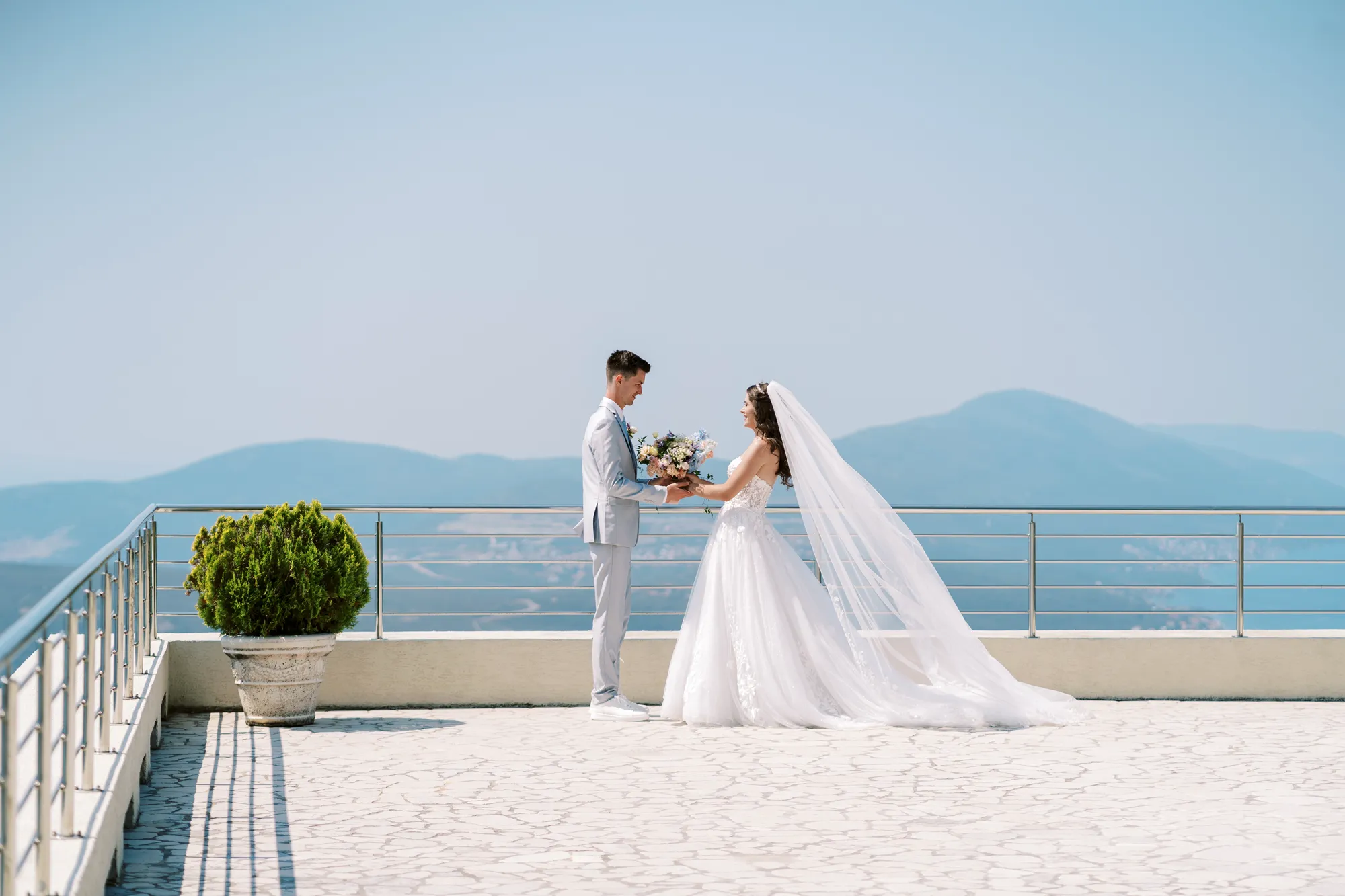 Lisa & Anton’s Wedding in Montenegro: A Romantic Celebration on the Adriatic Coast - Shpynda wedding and commercial shooting
